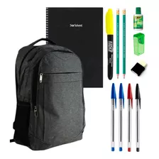 Material Escolar Kit Completo Ensino Fundamental Médio Facul