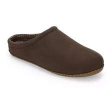 Pantufla Cardinale Pantuflas Hombre Textil Hovel-2-02 Café C