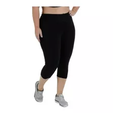 Calça Legging Corsario Leg Suplex Plus Size Corsaria