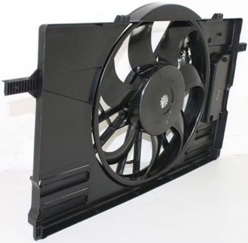 Cpp Radiador Single Cooling Fan Para Volvo C30  C70  S40  V5 Foto 2