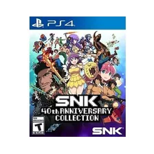 Snk 40th Anniversary Collection Ps4 Envio Rapido