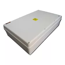 Caja De Pase Estanca Ip65 Pvc Roker Pr1011/108 437x285x108mm Color Blanco