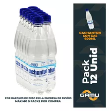 Cachantun 600ml - Con Gas - Pack 12 Botellas