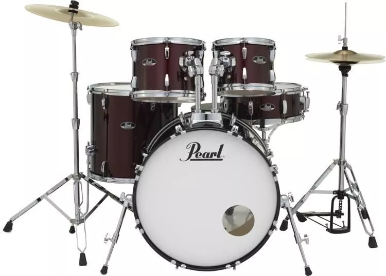 Pearl Roadshow 5-piece Affordable Drum Set 