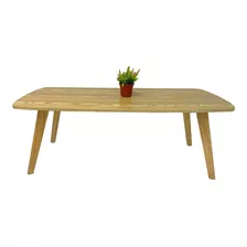 Mesa Ratona 1,20m Madera Mesita Estilo Escandinava Moderna