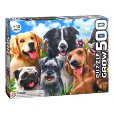 Puzzle 500 Peças Selfie Pets - Grow