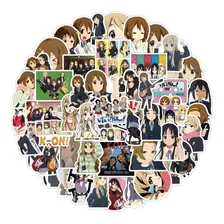 K-on ! Keion 50 Calcomanias Stickers Pvc Vs Agua Manga Anime