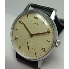 Reloj Cyma Vintage Jumbo Cal.586, 15 Liñ.1ra.serie C/estuche