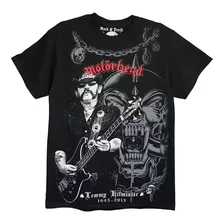 Playera Rock Motorhead Lemmy Kilmister 