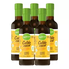 Kit Com 4 - Calda De Coco Vegana 250ml Qualicoco