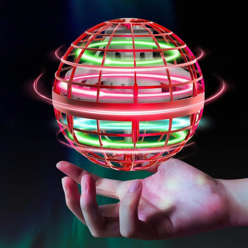 Juguete Drones Mini Para Ninos Esfera Voladora Ovni Con Luz