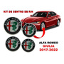 Par De Centros De Rin Alfa Romeo Giulia 2017-2022 60 Mm