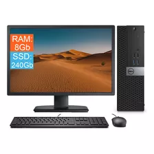 Kit Desktop Dell Core I5 Ram 8gb Ssd 240gb + Monitor 19