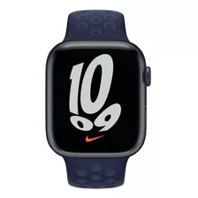 Apple Watch Nike Series 7 Gps 45mm Midnight Mknc3le/a