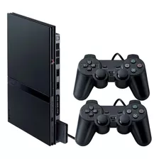 Playstation 2 Completo Com 2 Controles E Memory Card - Play 2