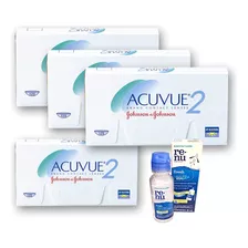 Lente De Contato Acuvue 2 Combo 3+1 Grátis+ Entrega Rápida