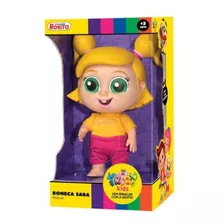 Boneca Sara Musical Vinil Totoy Kids - Rosita Original