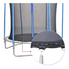 Cama Saltarina Trampolín Azul Y Verde Para Niños