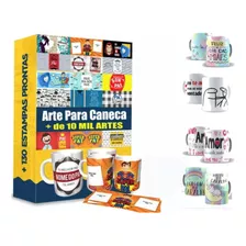 Pack 10 Mil Artes Para Caneca - Sublimação