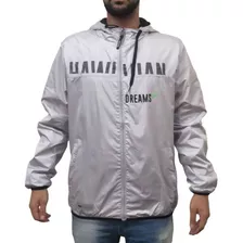 Jaqueta Corta Vento Hd Windbreaker- Cinza