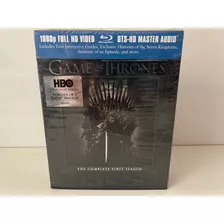 Blu Ray Box 1ª Temporada Games Of Thrones Importado Eua