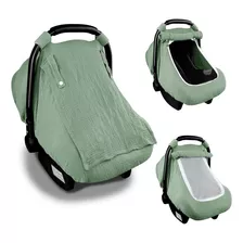 Fundas De Asiento De Coche De Muselina Hooyax Para Bebés, Fu