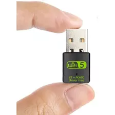 Receptor 600mb 5g - Adaptador Para Pc Usb Wifi + Bluetooth