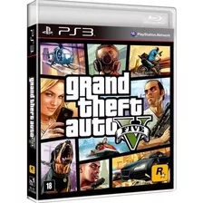 Grand Theft Auto V Rockstar Games Play 3 Físico (cd)