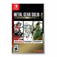 Coleção Metal Gear Solid Master Vol 1 Nintendo Switch