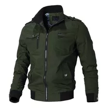 Cazadora Bomber Con Cremallera Para Hombre With Cremallera