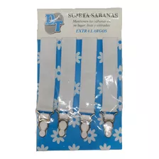 Sujeta Sabanas Extra Largos X 4 Unidades