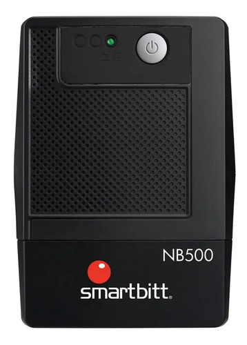 No Break Regulador Y Sup De Picos Smartbitt 4 Cont 500va Negro