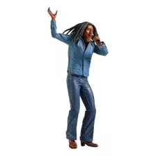 Boneco Bob Marley Action Figure Bob Marley Coleção Reggae
