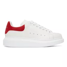 Alexander Mcqueen Oversized Sneaker 'blanco/rojo' Mujeres