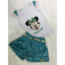 Conjunto 2 Pçs Personagens ( Minnie , Frosen E Hello Kitty