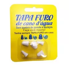 Tapa Furo D' Água Cano Furado Chave Rosca 5 Unid