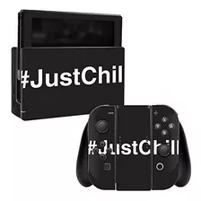 Skin Para Nintendo Interruptor Solo Chill 2 | Funda Protect