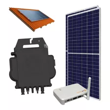Kit Energia Solar On Grid 150 Kwh Apsystems Ds3-h - 2 Placas