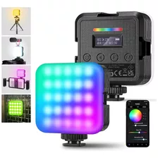 Luz Rgb Potente Ajustable Portatil Para Fotografia Y Video