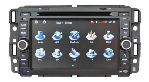 Hummer H2 2008-2009 Gps Estereo Dvd Bluetooth Touch Hd Radio Foto 6