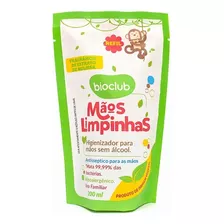 Refil Higienizador Mãos Limpinhas Bebe Sem Álcool Bioclub