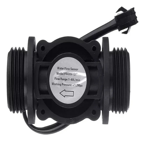 Sensor De Fluxo De Água Fs400a 1pol 1-60l/min 1.2mpa 