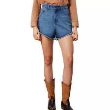 Short Jean Mujer Wanama Joe Bay Mid Blue Shorts Ii