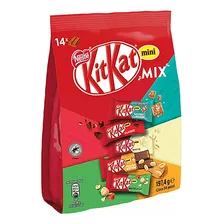 Chocolate Kit Kat Mini Mix Diversos Importado 197,4g