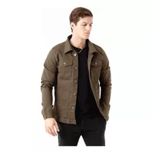 Campera De Jean Y Gabardina Elastizada Hombres Fiama