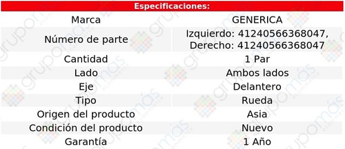 (2) Mazas Rueda Del Generica Gmc Yukon 07 Al 14 Foto 2