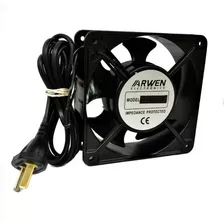 Turbina Cooler Buje 4 12cm Cultivo Indoor + Ficha Y Cable