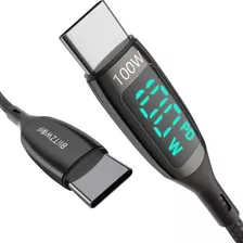 Cabo Carregador Rápido Usb Tipo Type C - 1.8m Reforçado Top