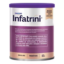 3 Latas -infatrini -fórmula Infantil Em Pó Danone- 400gr