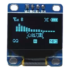 Display Lcd Serial Para Arduino Oled 0.96 Gráfico 128x64 I2c